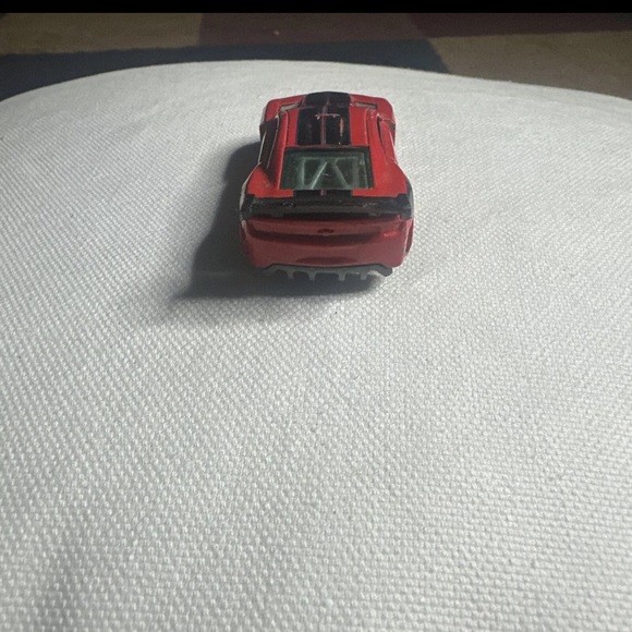 Hot Wheels Custom '11 Camaro #5 Red 2011 New Models Chrome Orange & Black PR5 - Picture 3 of 6